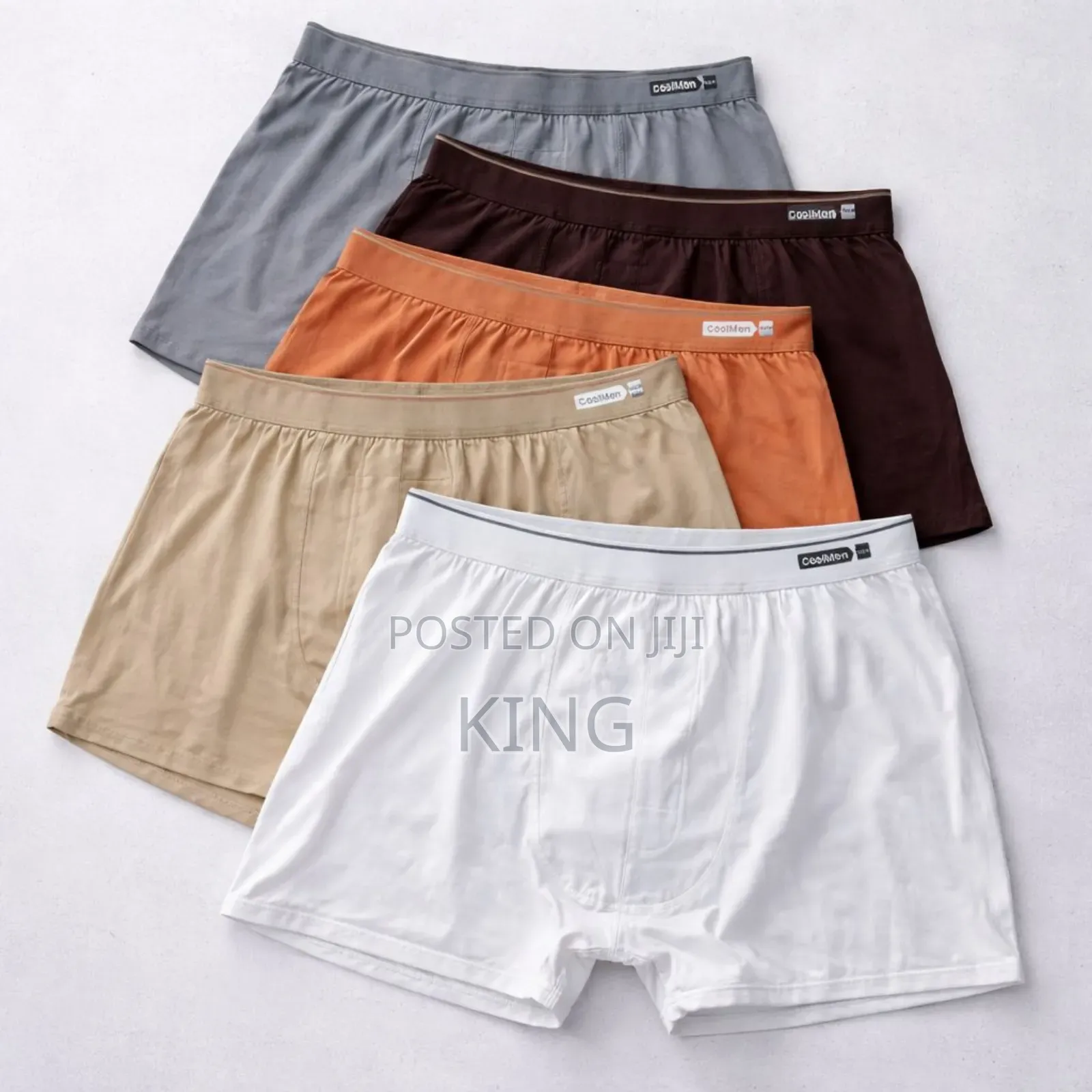 Coolman Men Underwear. 5pcs