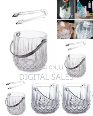 Ice Bucket for Ice Cubes and Drink
