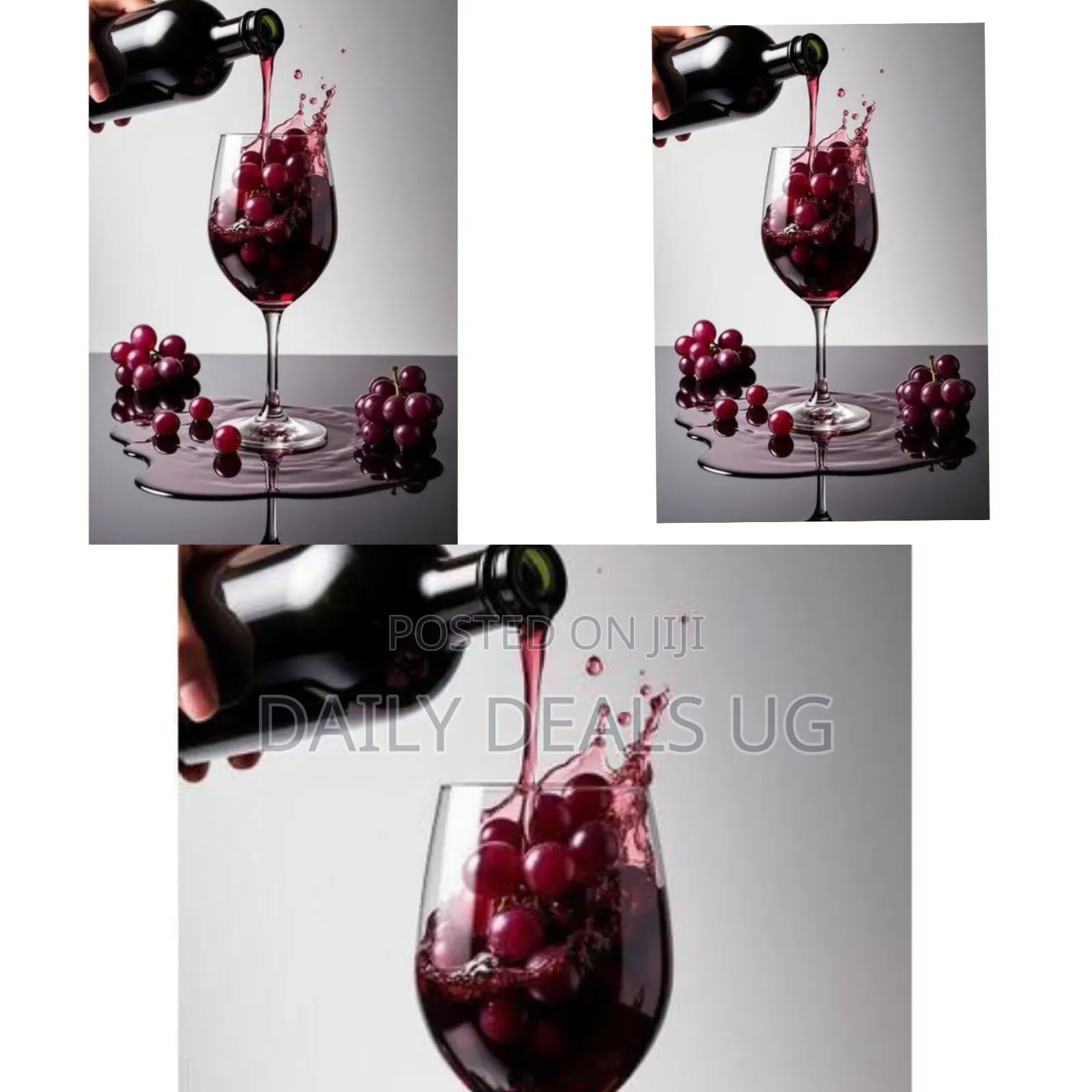 Elegant Crystal Wine Glasses - Transparent