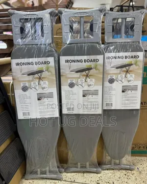 Large Foldable Ironing Board With Metallic Frame - Color Varies