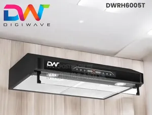 Digiwave 60cm Black Visor Cooker Hood WTH Washable Filters