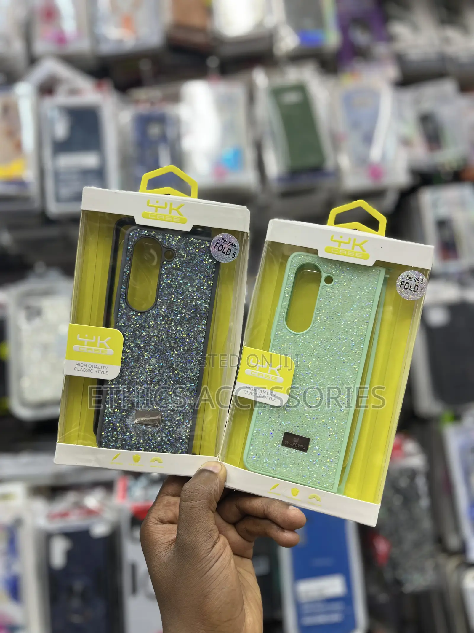Shinny and Glitter Fold Covers