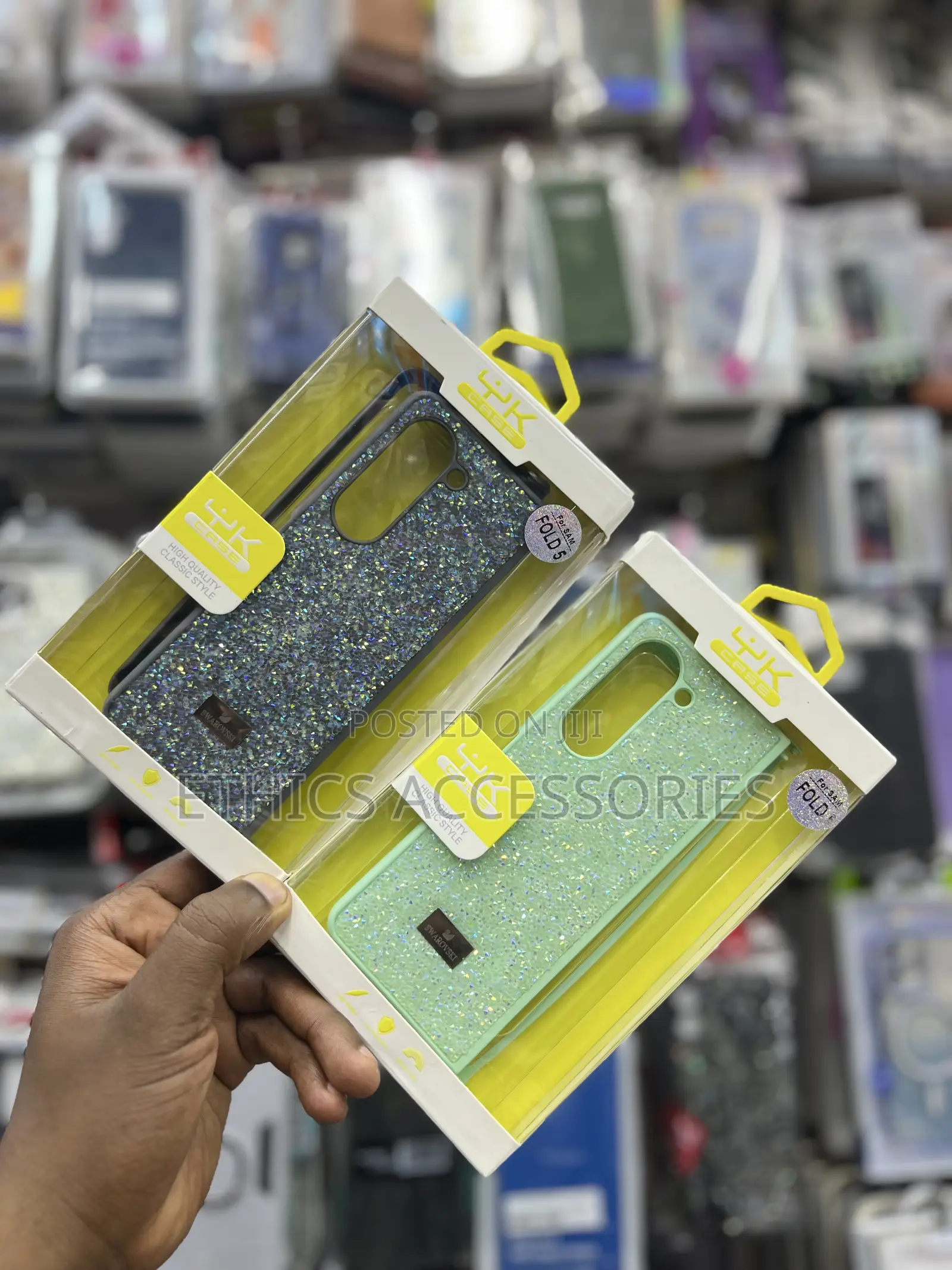 Shinny and Glitter Fold Covers