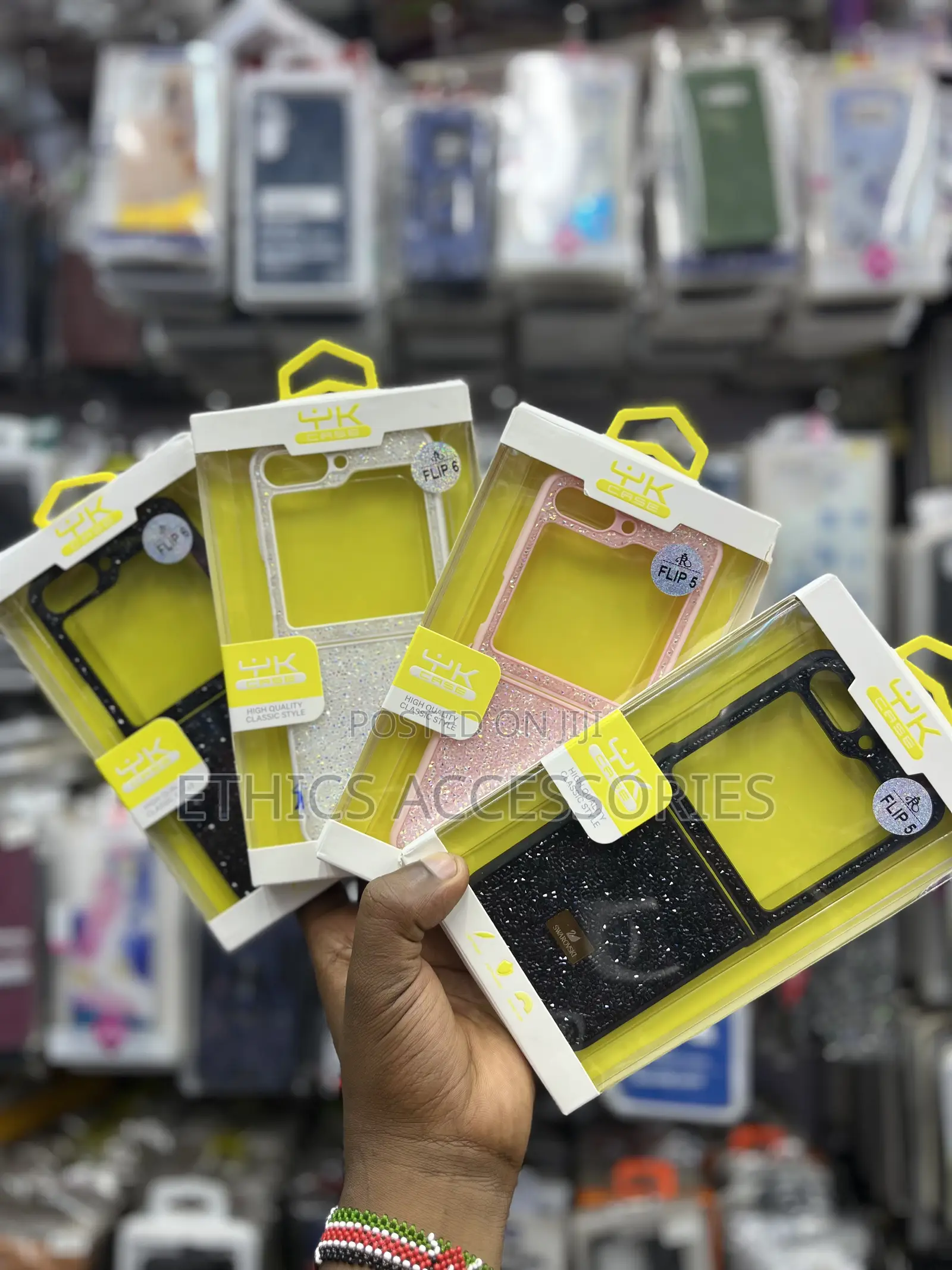 Diamond Stone Cases for Samsung Flip