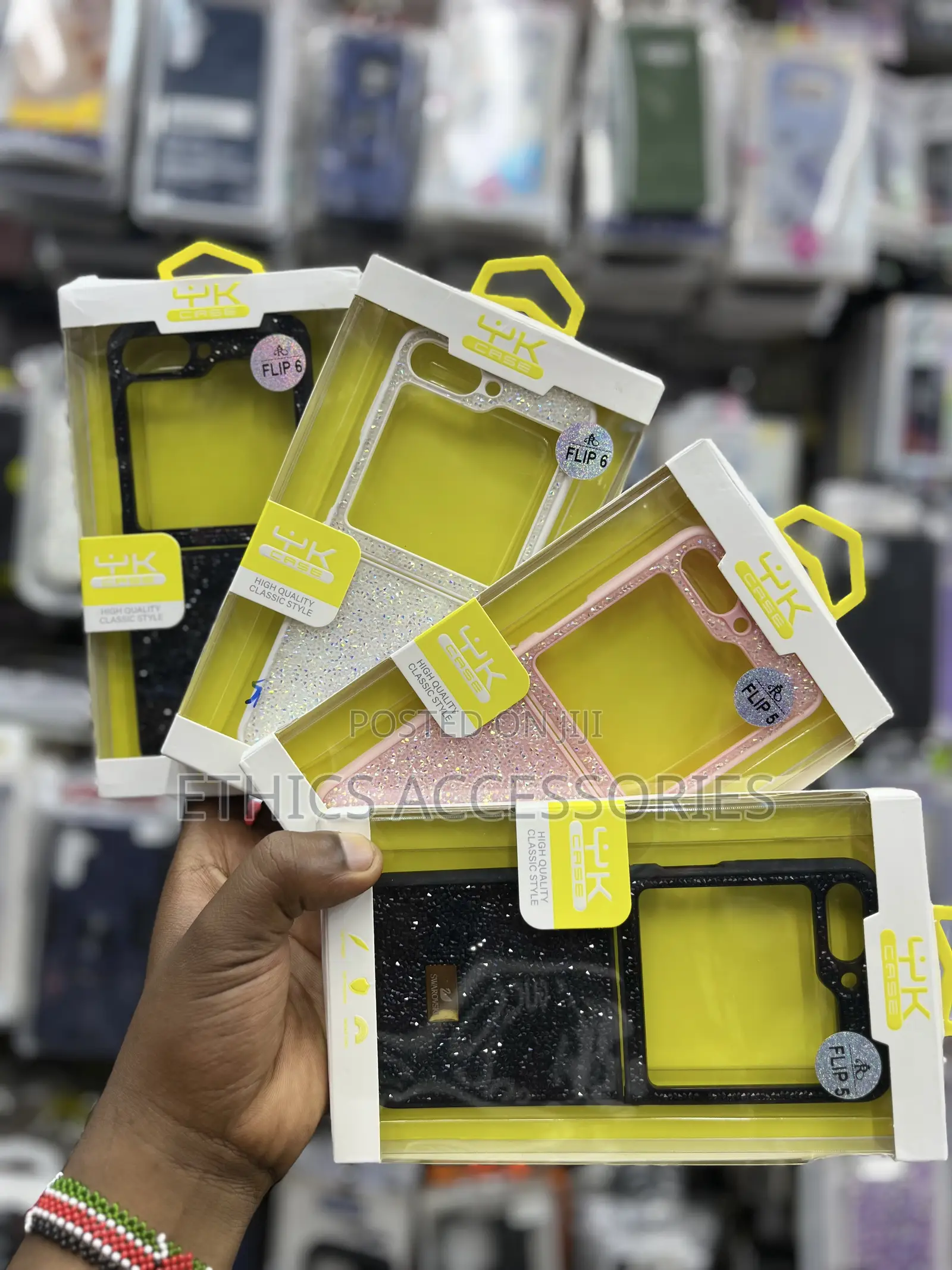 Diamond Stone Cases for Samsung Flip