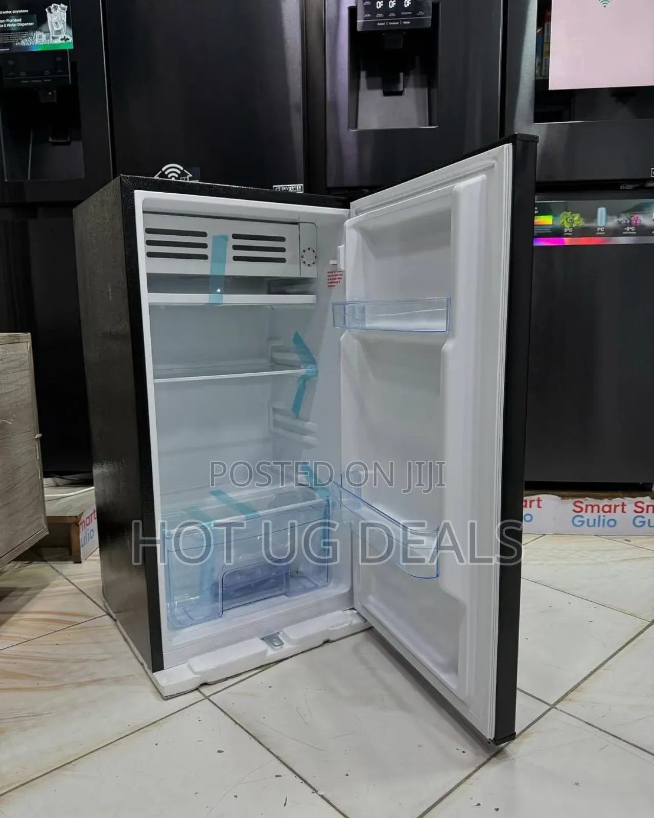 Spj 120 Liters Single Door Refrigerator - Silver.