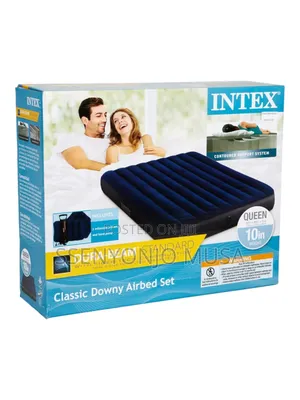 Intex Classic Air Mattress | 5x6 Size | Comfortable Sleeping