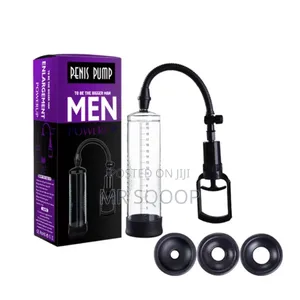 Men Vacuum Penis Pump Enlarger – Bigger, Longer Thicker