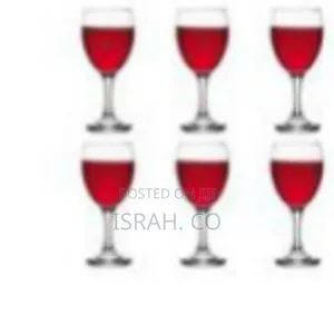 6 Pieces of Strong Wine Glasses