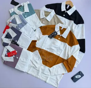Wess Strip Long Sleeve Tshirt