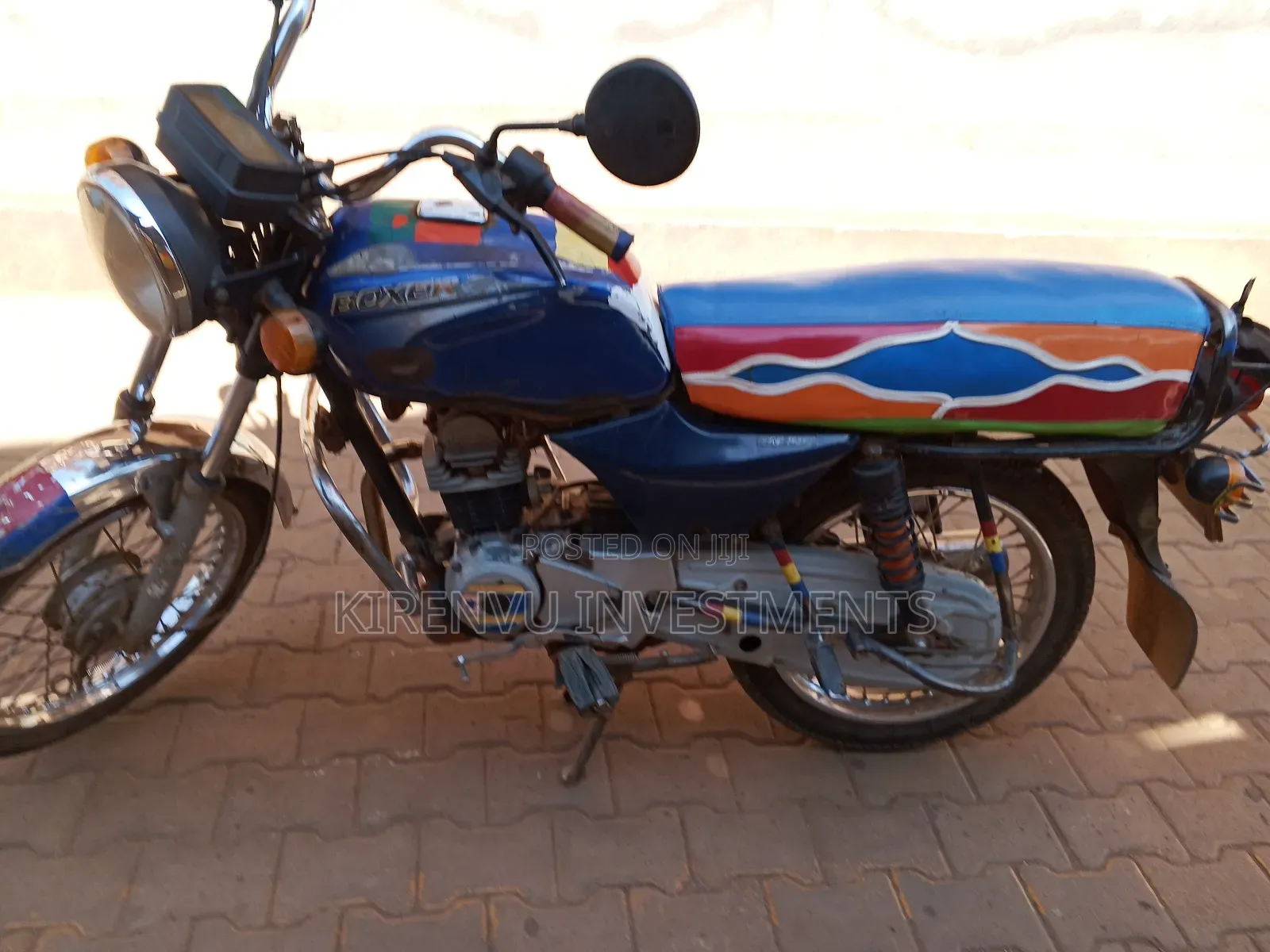 Bajaj Boxer 100 2017 Blue