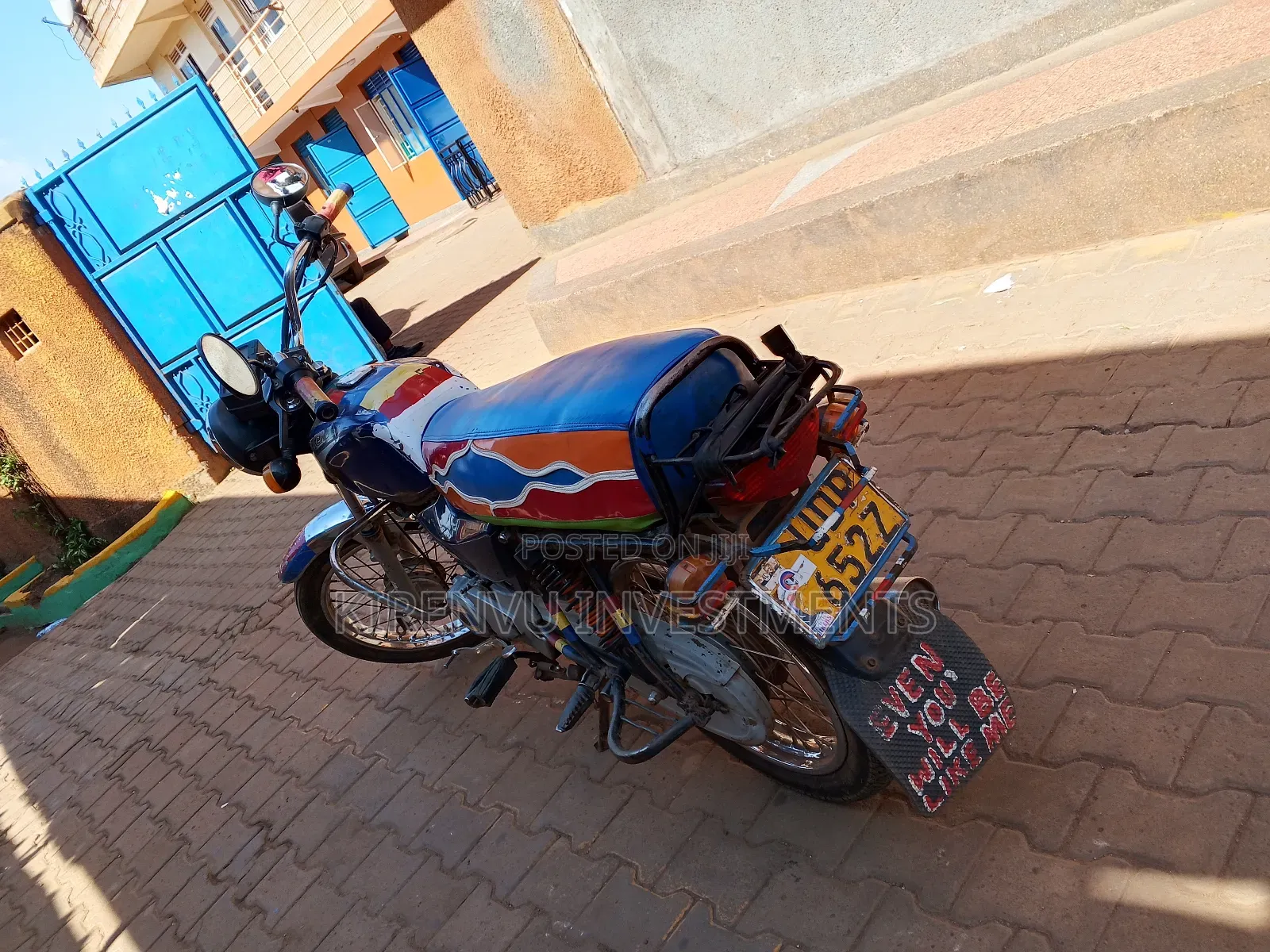 Bajaj Boxer 100 2017 Blue