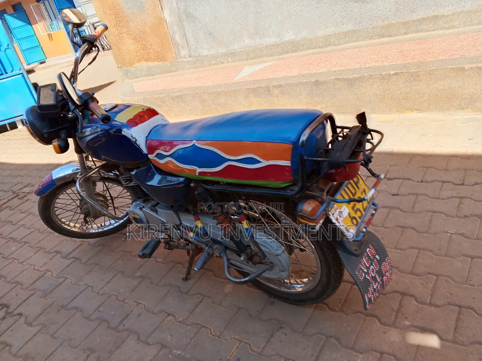 Bajaj Boxer 100 2017 Blue