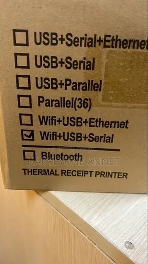 Thermal Printer With Wifi + Usb And Serial