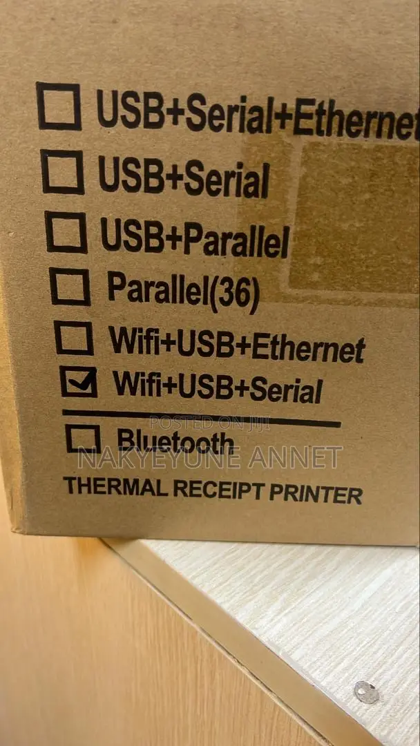Thermal Printer With Wifi + Usb And Serial