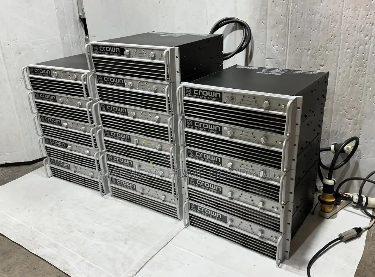 Crown Macro-Tech Ma5002vz Prof 2-Channel Amplifier 230v, 5000 Watts
