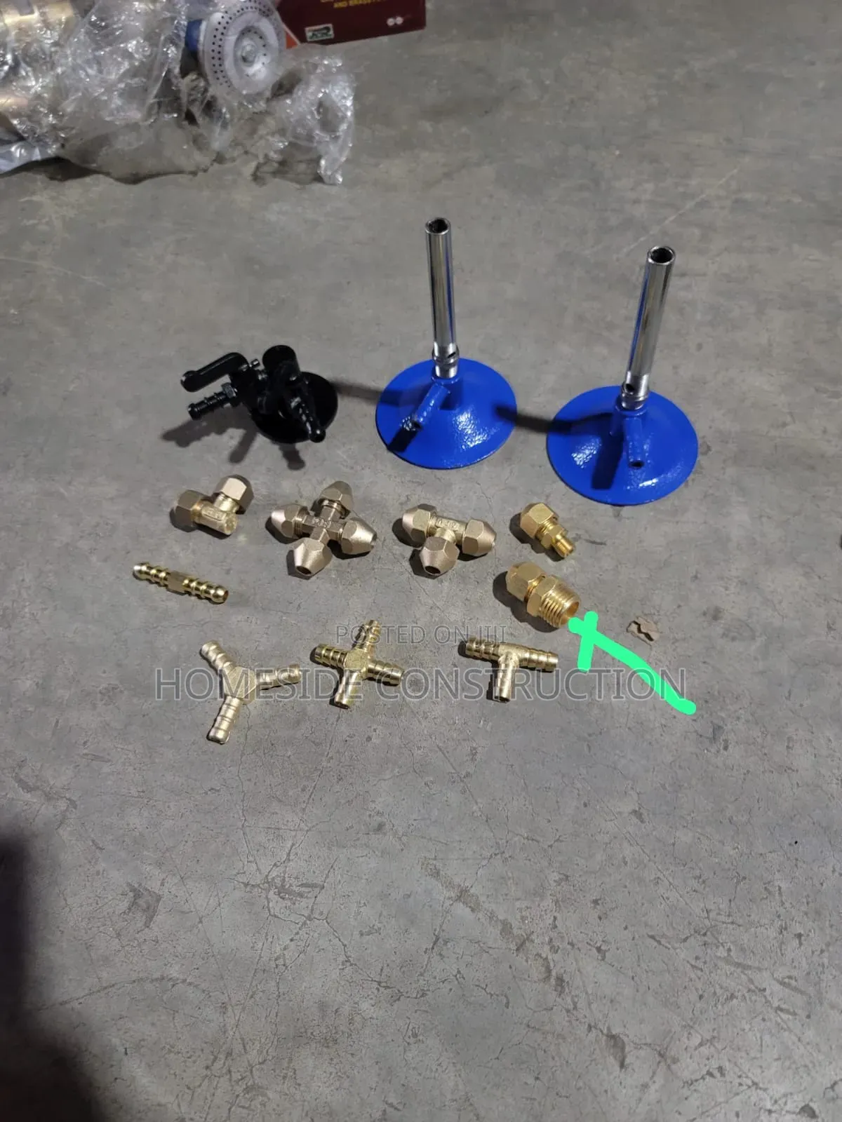 Gas Taps, Fittings And Pipes