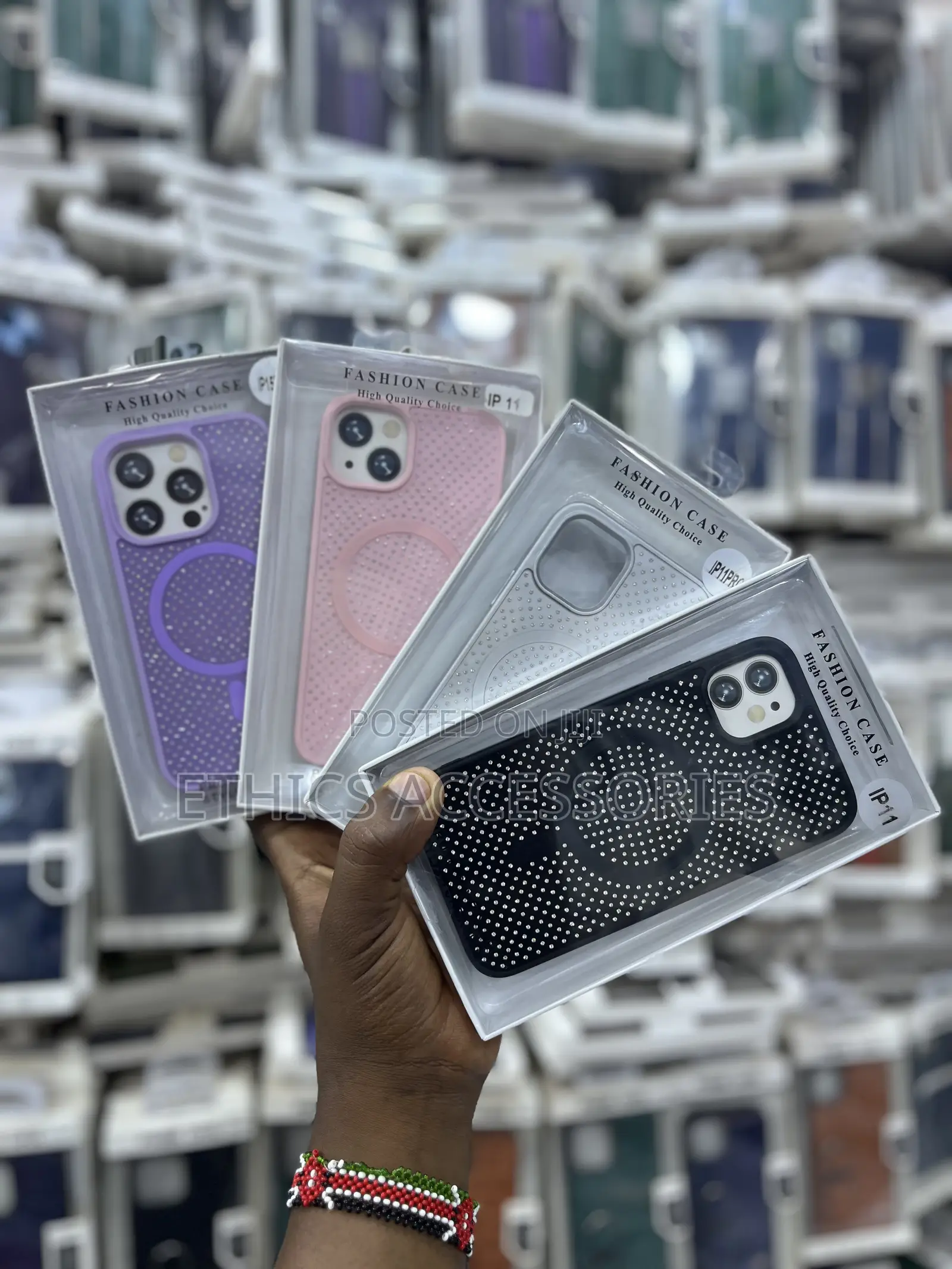 Mesh-Designed Phone Cases