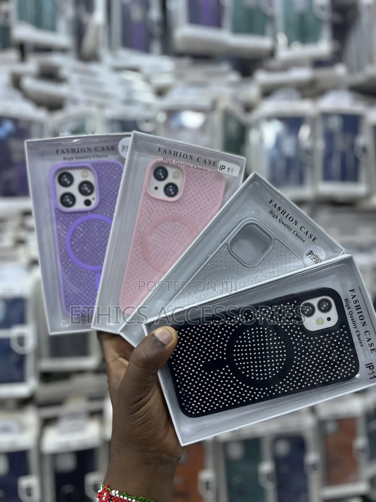 Mesh-Designed Phone Cases