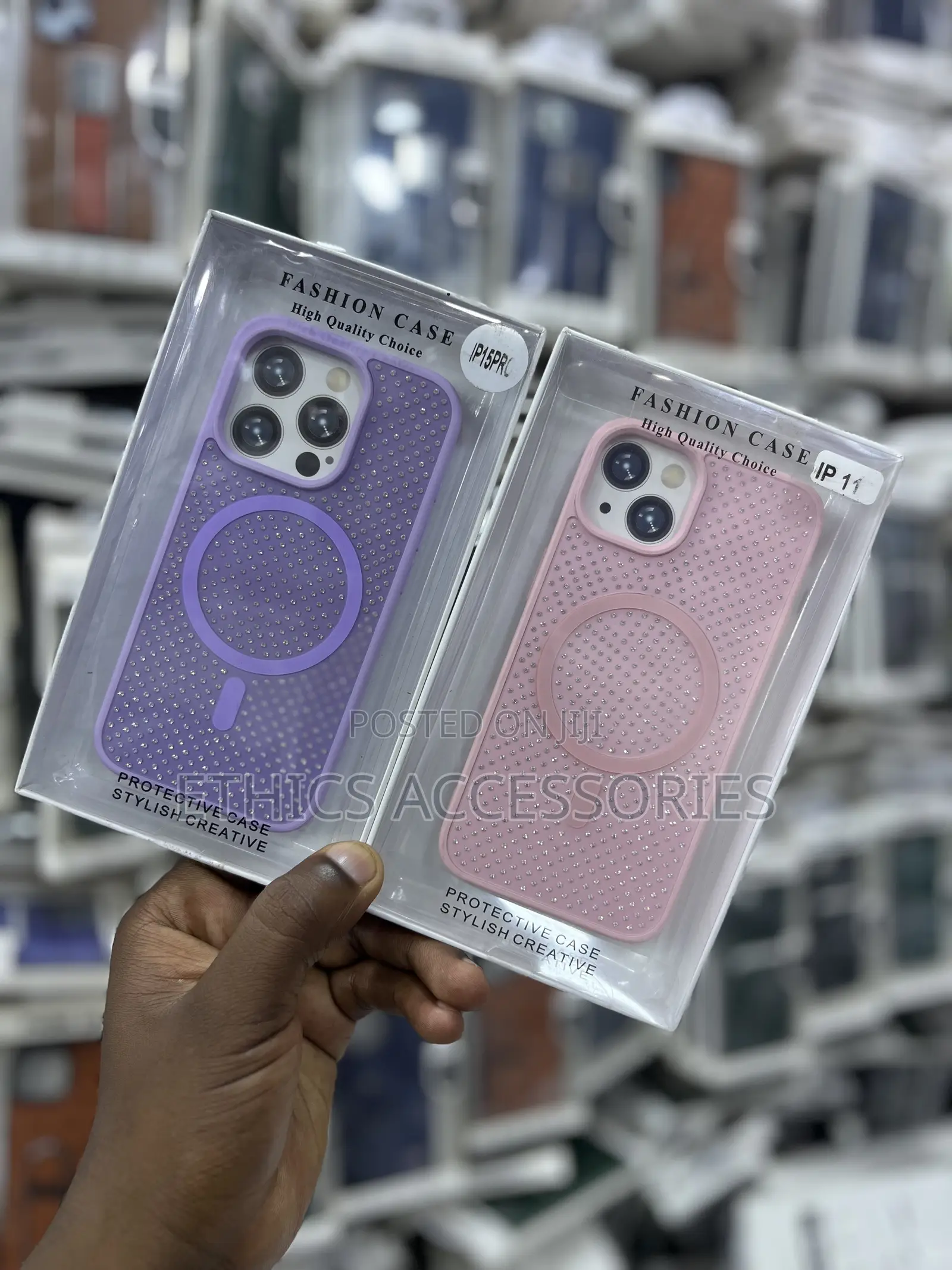 Mesh-Designed Phone Cases