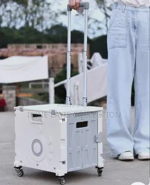 Foldable Rolling Utility Cart/Storage Box