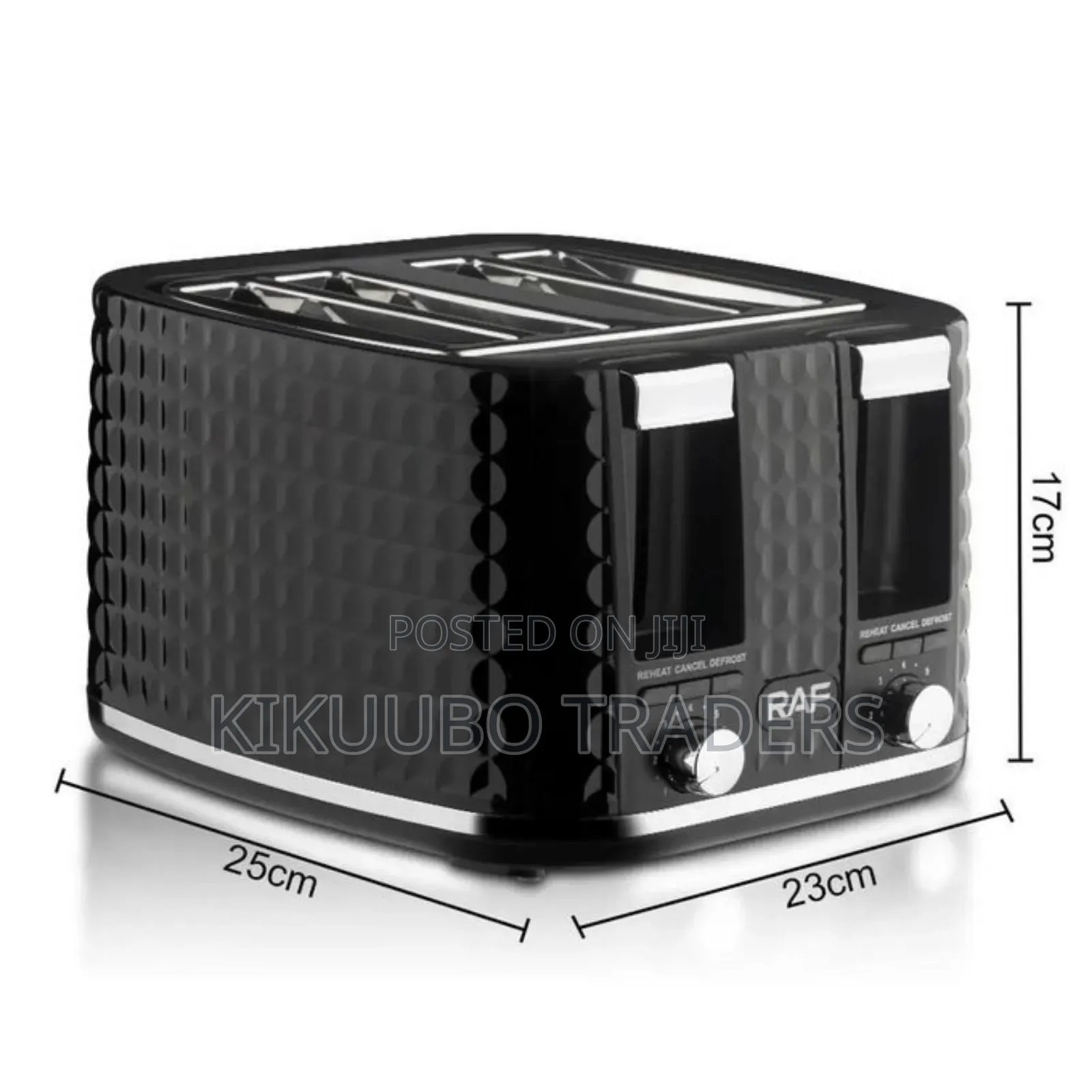 Raf Electric4 Slice Bread Toaster