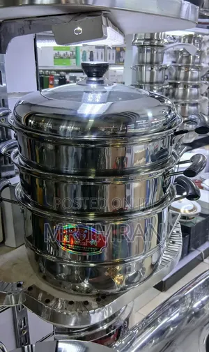 3-tier Stainless Steel Steamer Pot