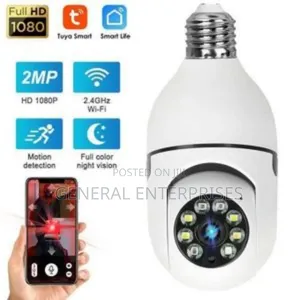 Tuya Smart Life 2mp Hd1080p Wi-Fi Security Camera