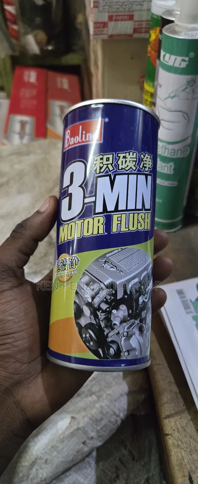 Baolin 3- Min Motor Flush and Engine Cleaner Solution