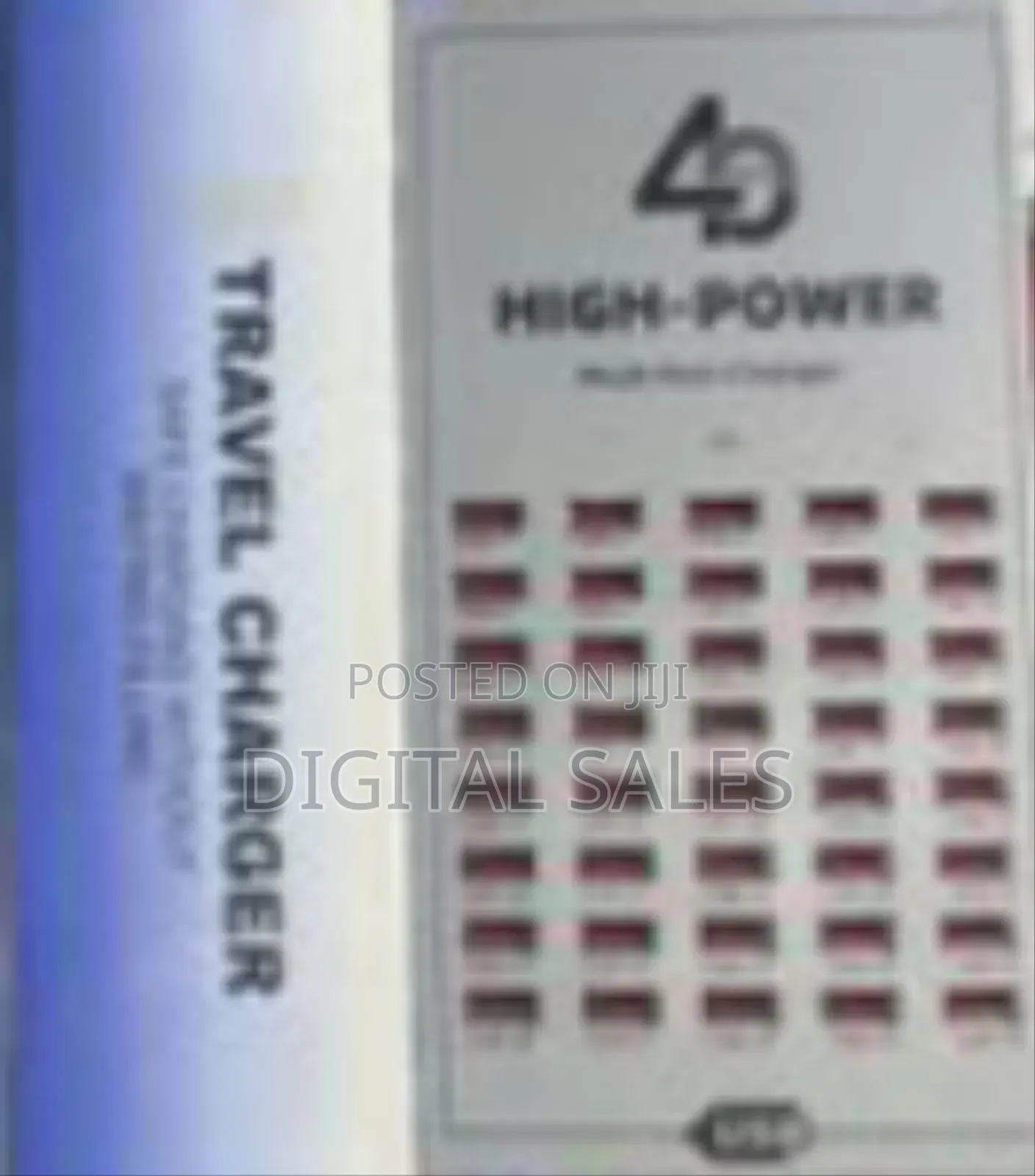High Power 200w Multiusb Charging Station With Iron Shell - Multicolor