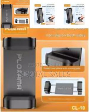 Plokama Cl-10 Universal Smartphone Mobile Phone Holder Clip