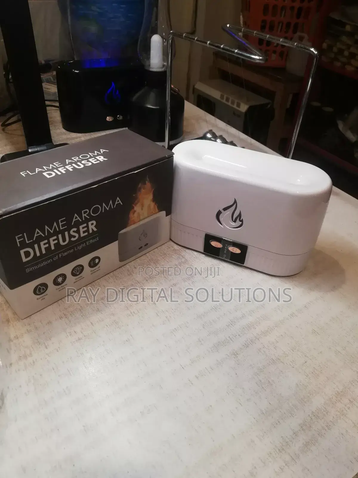 Desktop Flame Aroma Air Humidifier