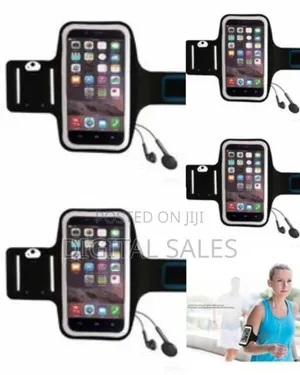 Armband With Key Holder for Smartphones