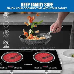 Sonashi Infrared Double Hotplate Save Over 60% On Electricity