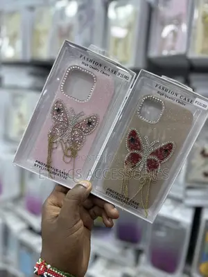 Glitter Butterfly Phone Cases