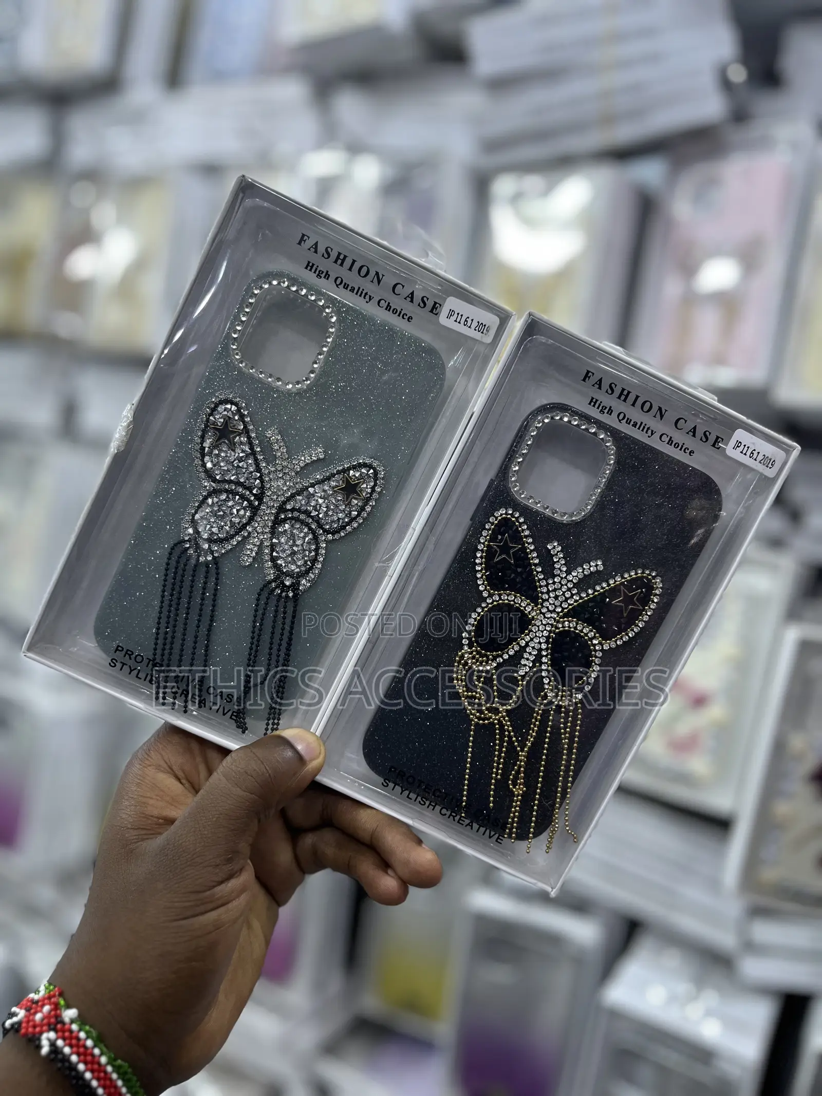 Glitter Butterfly Phone Cases