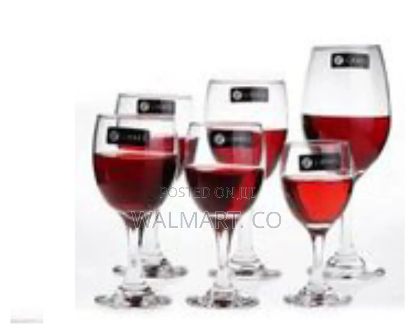 6 Pieces of Strong Wine Glasses