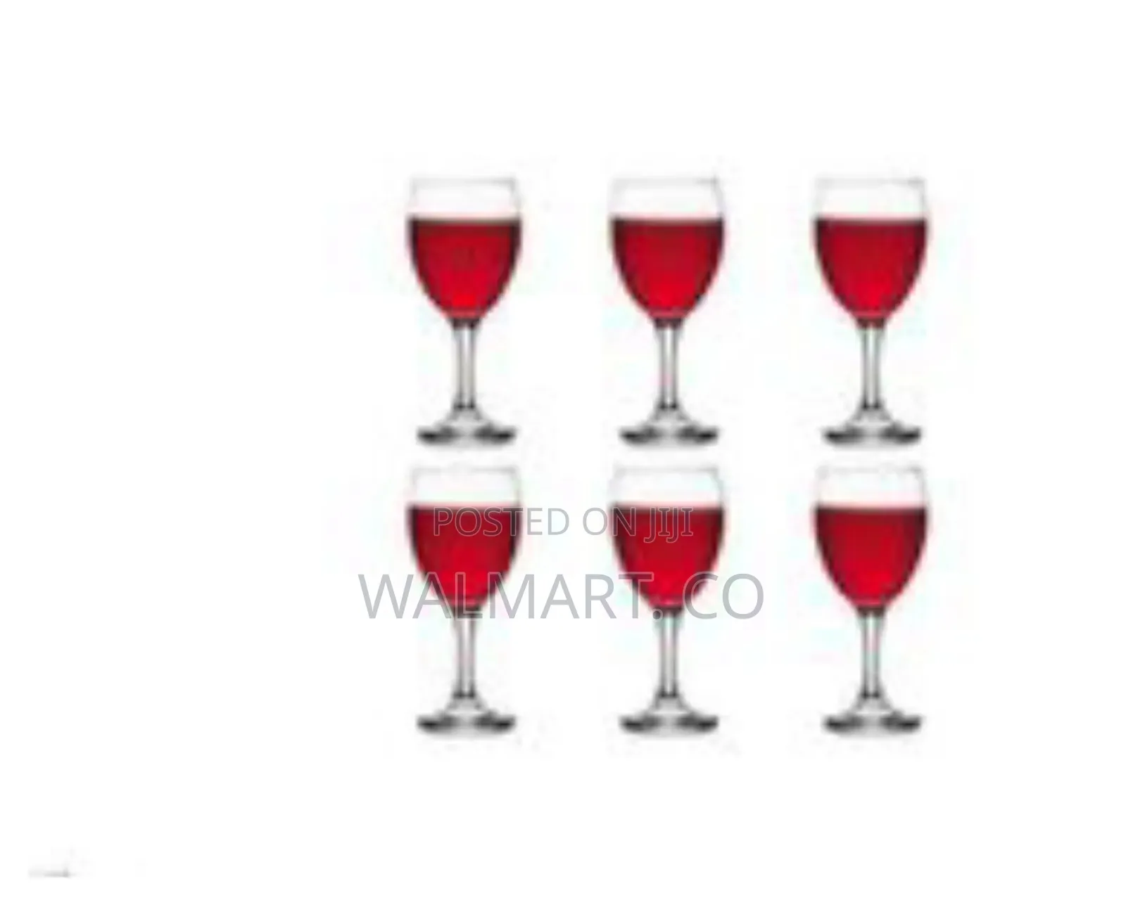 6 Pieces of Strong Wine Glasses
