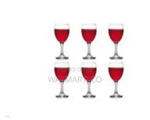 6 Pieces of Strong Wine Glasses