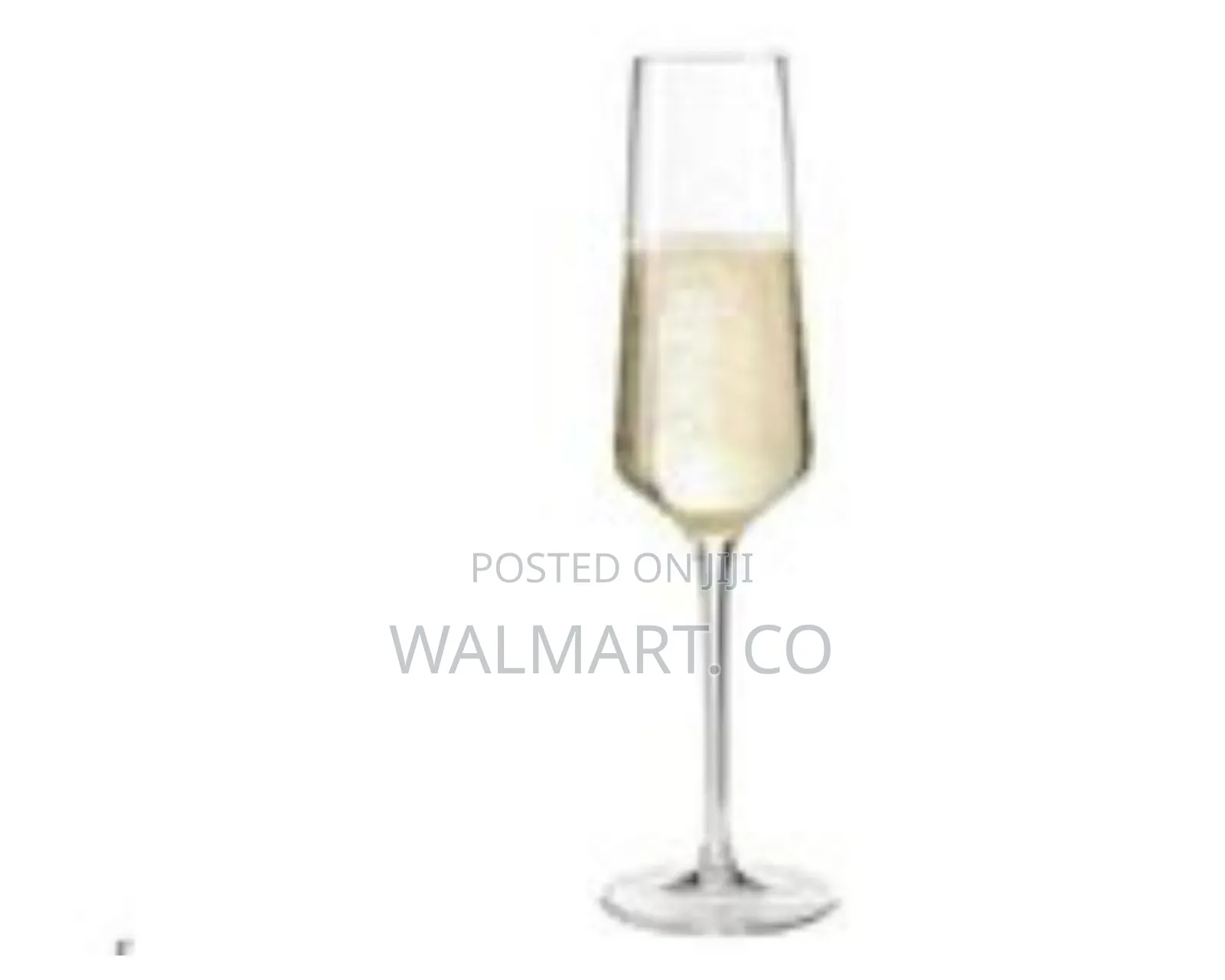 6 Piece Set of Elegant Champagne Glasses