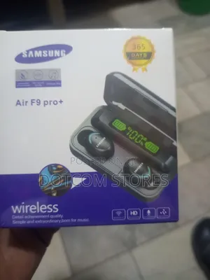 Samsung Air F9 Pro+ Wireless Bluetooth Earbuds.