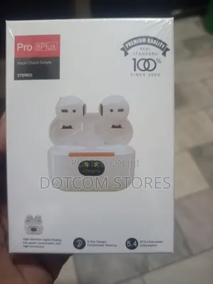 Pro 8 Plus TWS Wireless Bluetooth Earphones.