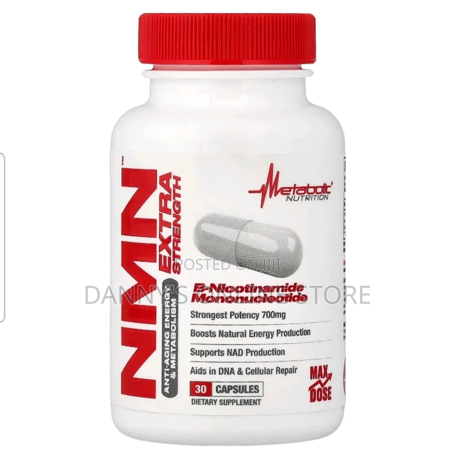 Nmn, Extra Strength, 350mg Per Capsule, 30 Capsules