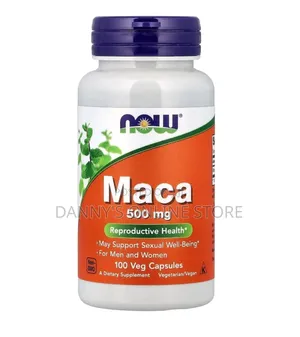 Now Maca, 500mg, 100 Veg Capsules