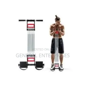 3-in-1 Multi-Functional Spring Chest Expander With Hand Grips