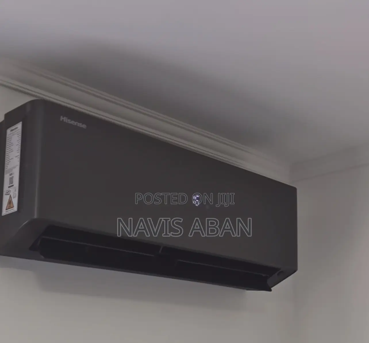Hisense12000btu Wall Split Ai Black Air Conditioner