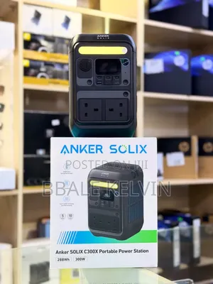 Anker Portable Power Station Solix C300, 288wh 90000mah, 300w