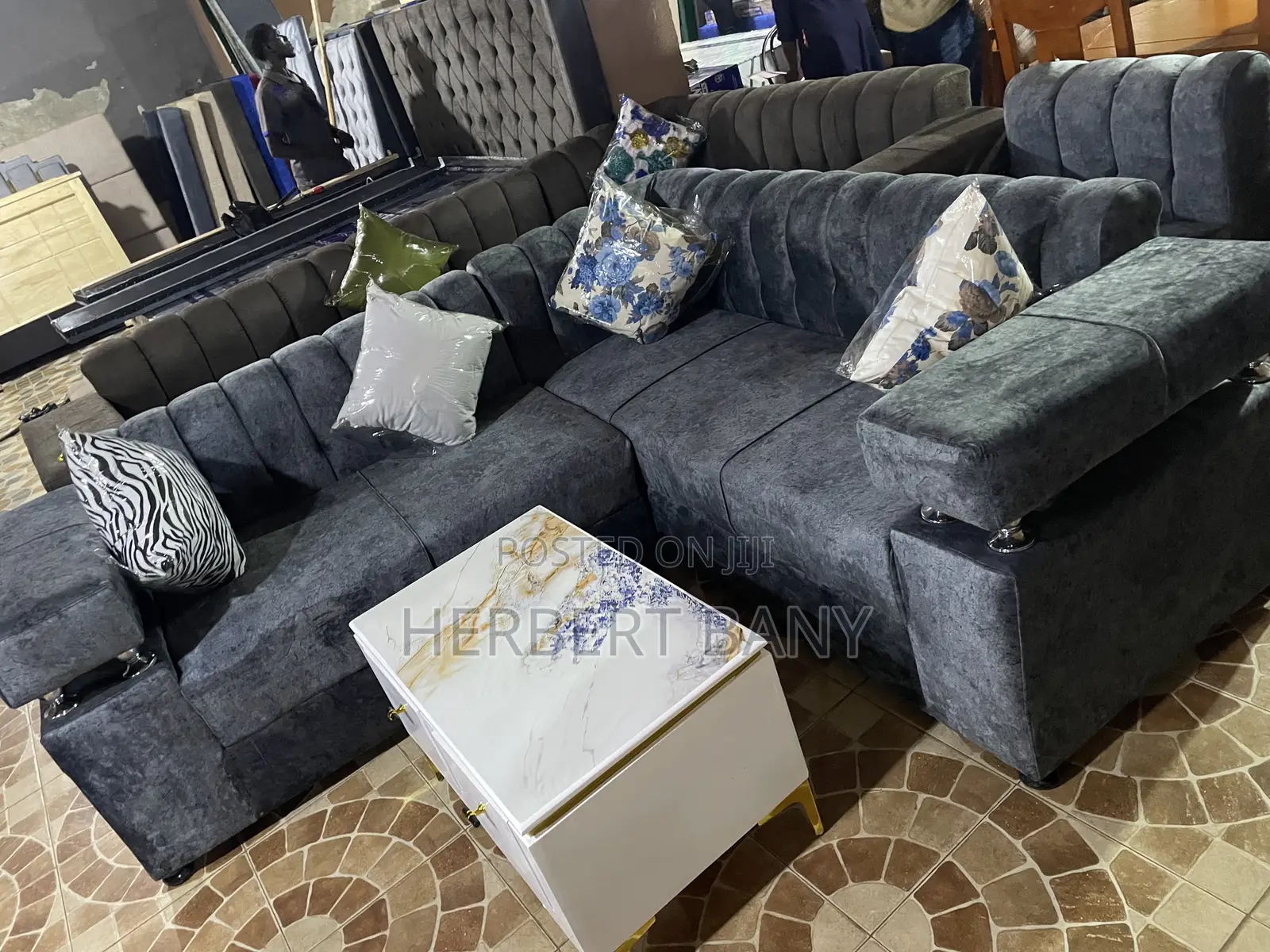 L Shape Sofa Available