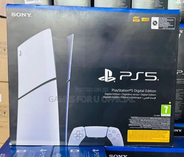 Ps5 Slim Digital Edition Console 1tb New *