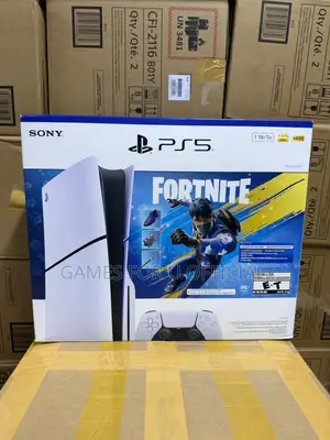 Ps5 Slim Disc Edition 1 Pad Free Fortnite New
